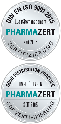 PharmaZERT DIN EN ISO 9001/2015 GDP Zertifizierung